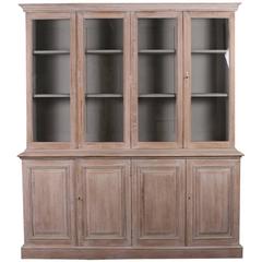 Bleached Oak Bookcase