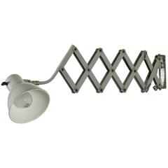 Vintage Industrial Scissor "Sis Lamp