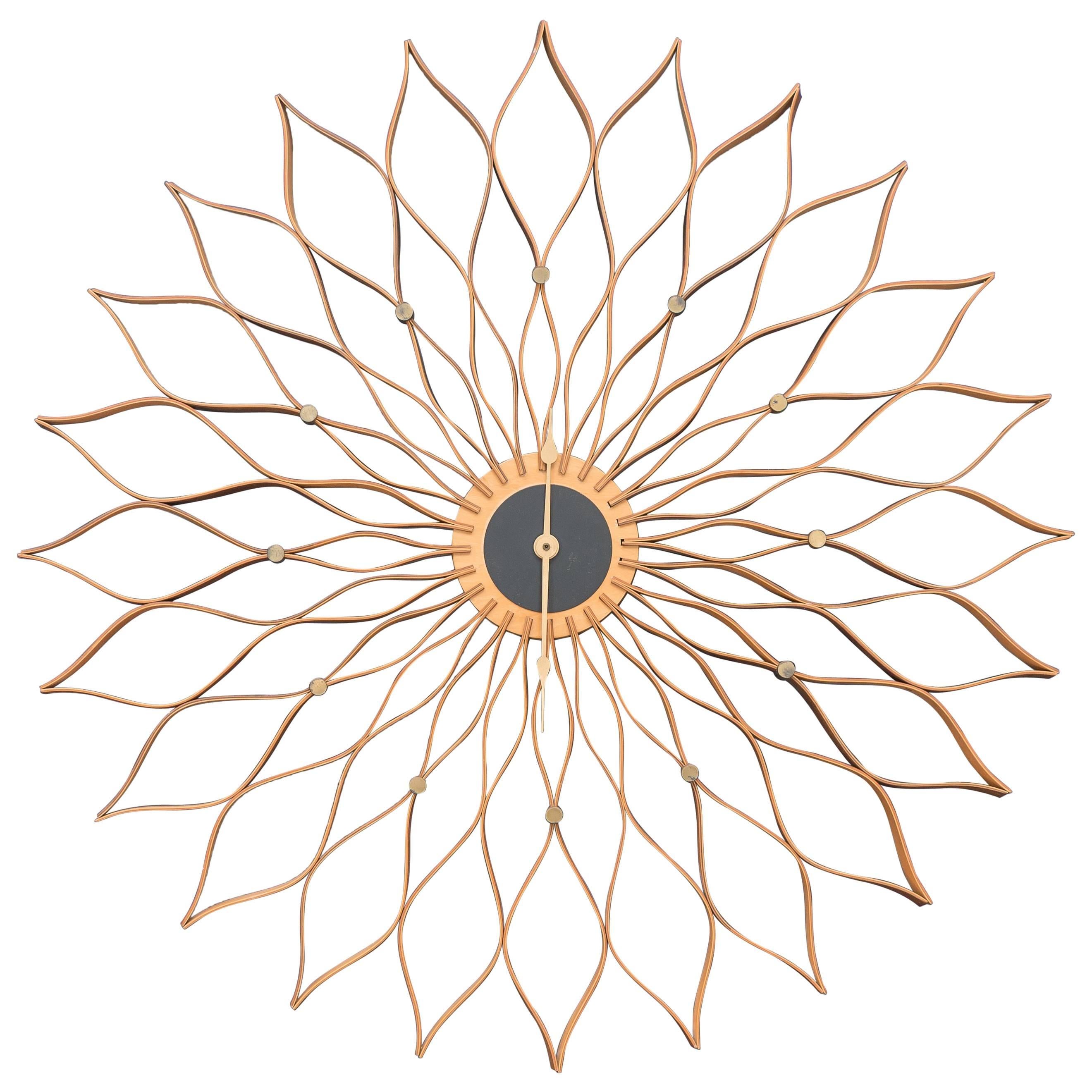 George Nelson Sunflower Clock
