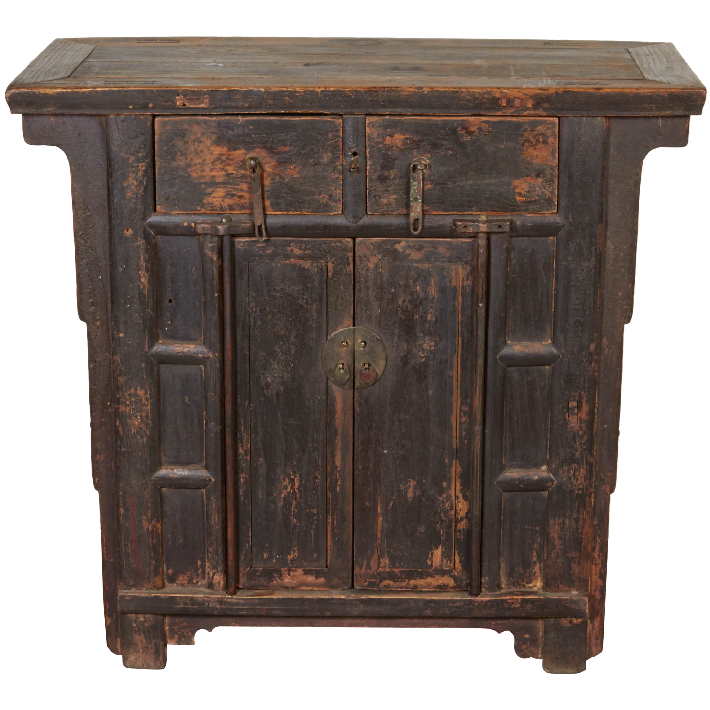 Mid19th Century Chinese TwoDoor For Sale at 1stDibs