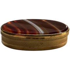 Louis XVI Agate Snuff Box