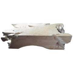 Andrianna Shamaris St. Barts Teak Wood Coffee Table