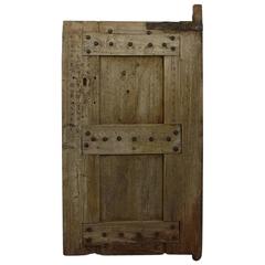 19th Century Primitive Moroccan Wooden Door 1