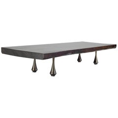 Available Low Table in Antique Single Slap Hardwood 'IN STOCK", by P. Tendercool