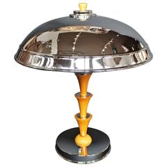Vintage Art Deco Dome Lamp