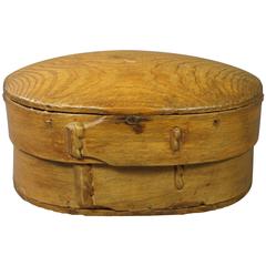 Early 19th Century Scandinavian Bentwood Storage Box Folk Ark, circa 1810 6
