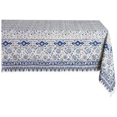 One of a Kind Persian Ghalamkar Rectangular Tablecloth Made in Iran