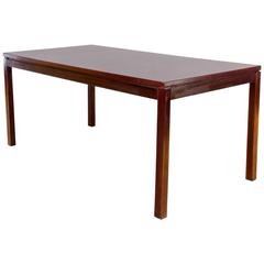 1970s Oswald Vermaercke Rosewood Dining Table, Extendable for V-Form