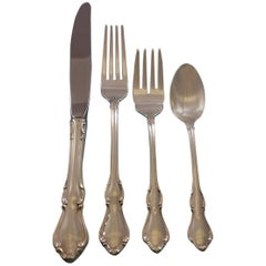 Hampton Court by Reed and Barton Sterling Silver Flatware Set 18 Service 120 Pc