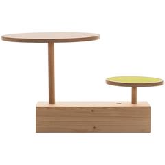 Claus Zu Tisch, Child Table with Stool, Designed by Sirch & Bitzer in Spruce 2