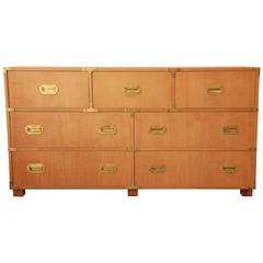 Baker Furniture Campaign-Style Chest of Drawers