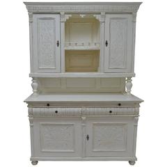 Painted Pine and Oak Buffet