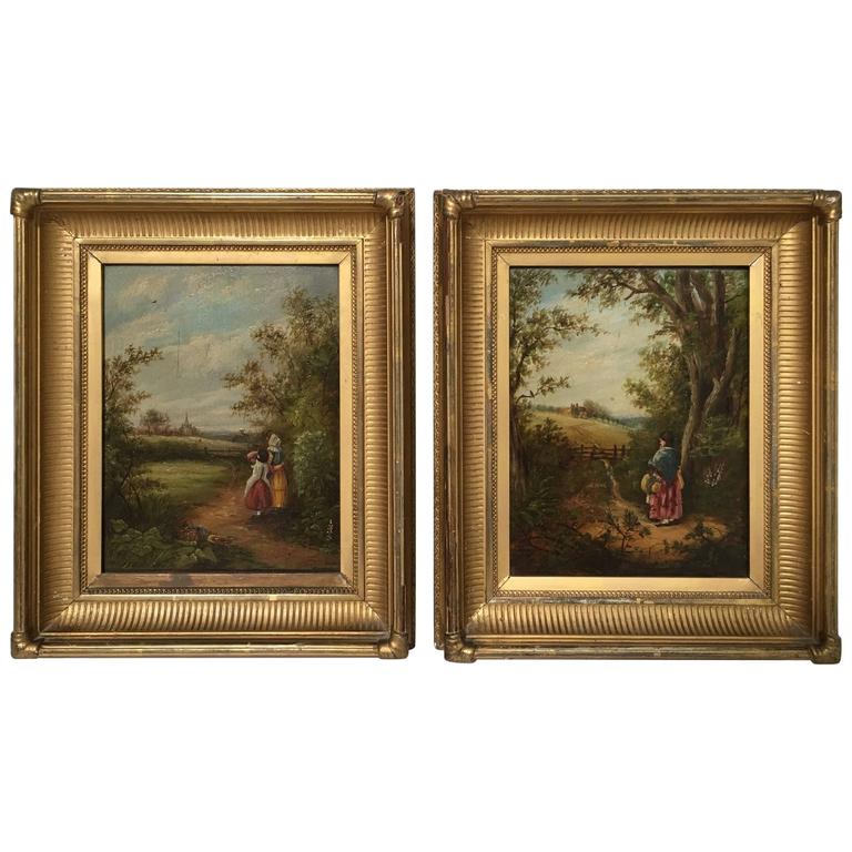 Pair of 19th Century German Botanicals For Sale at 1stdibs