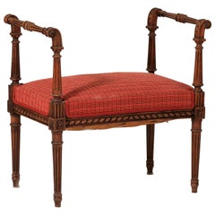 Adorable Little Bench-Type Seat, in the Louis XVI Style