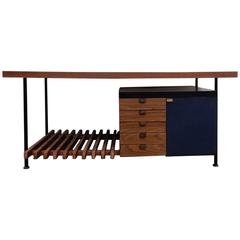 Vintage 1950 Desk Charlotte Perriand Style