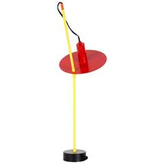 MEMPHIS DESK LAMP,  metal in Red, yellow and black