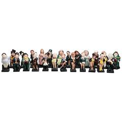 Vintage 24 Charles Dickens Figures from Royal Doulton