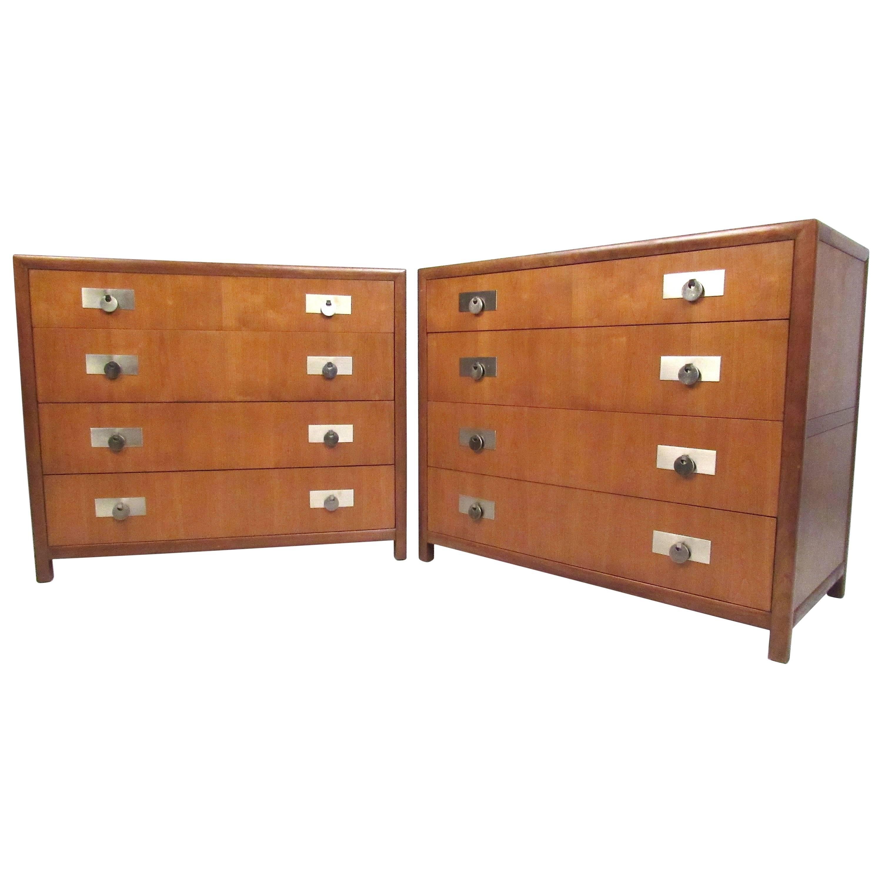 Mid-Century Pair of Michael Taylor for Baker Dressers