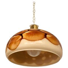 1970s Murano High Style Glass Pendant 1