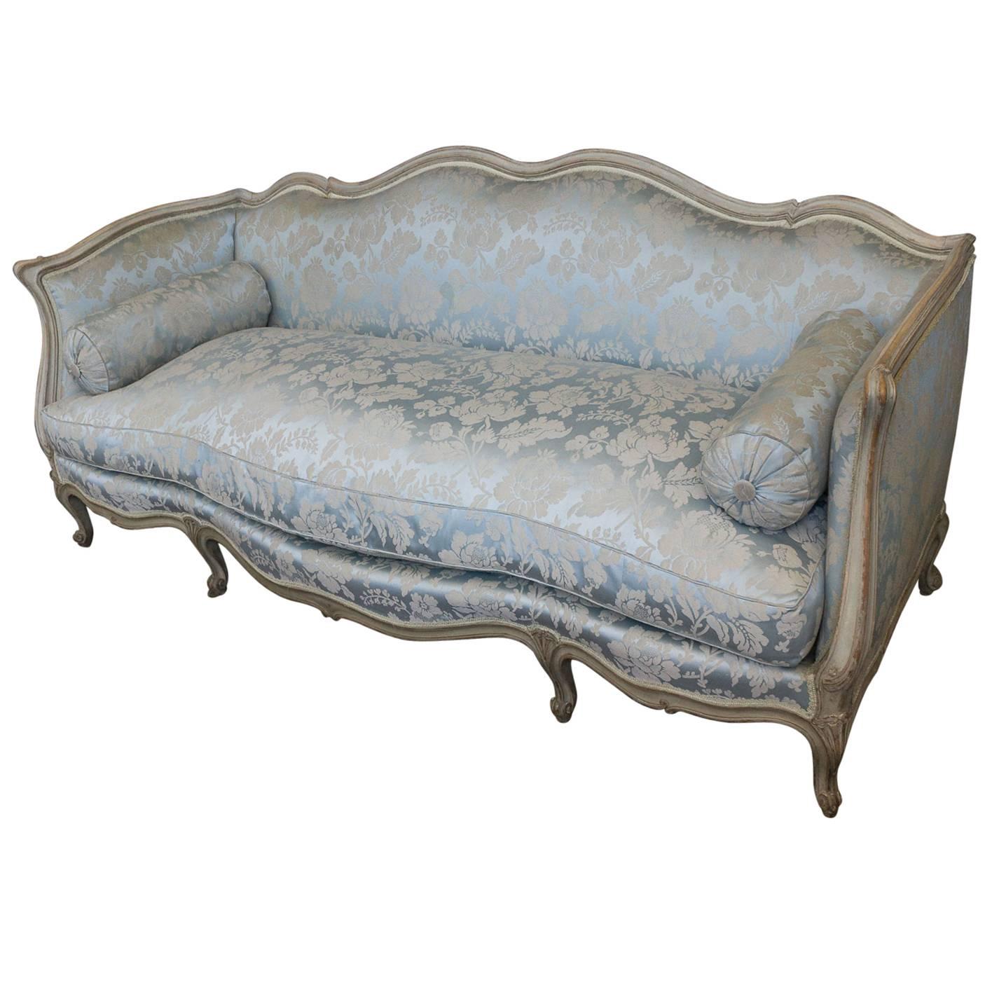 French Louis XV Style Sofa Attributed to Maison Jansen 