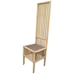 Exceptional Chair in the Manner of Mackintosh