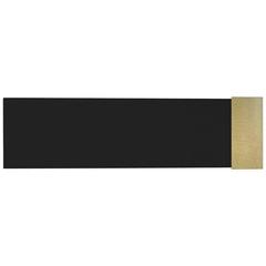 Contemporary Blackened Brass Horizontal Picture Light by Orphan Work, 2017 11