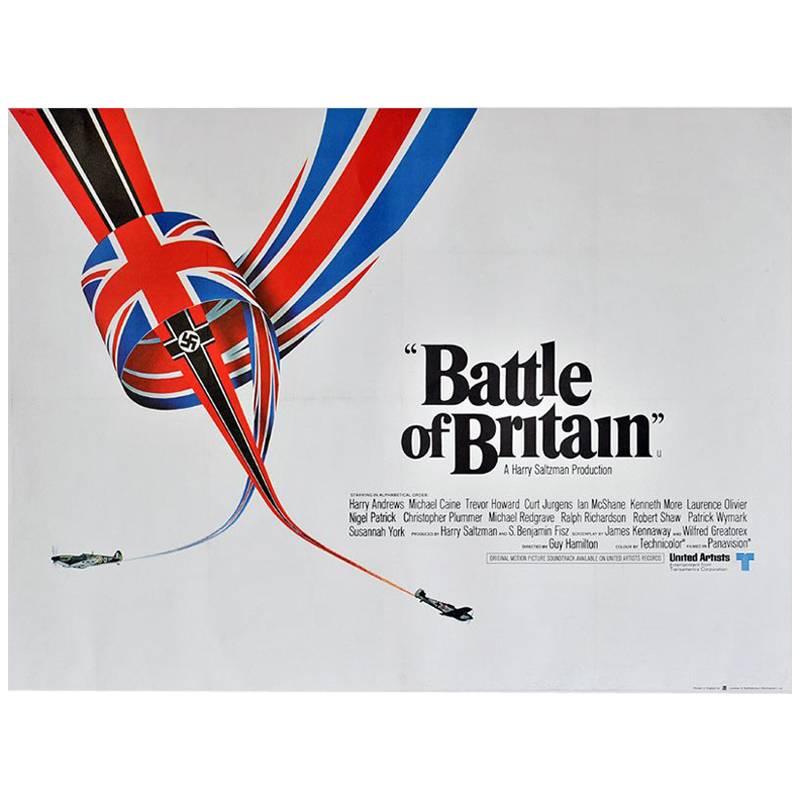 "Battle of Britain" Film Poster, 1969 For Sale