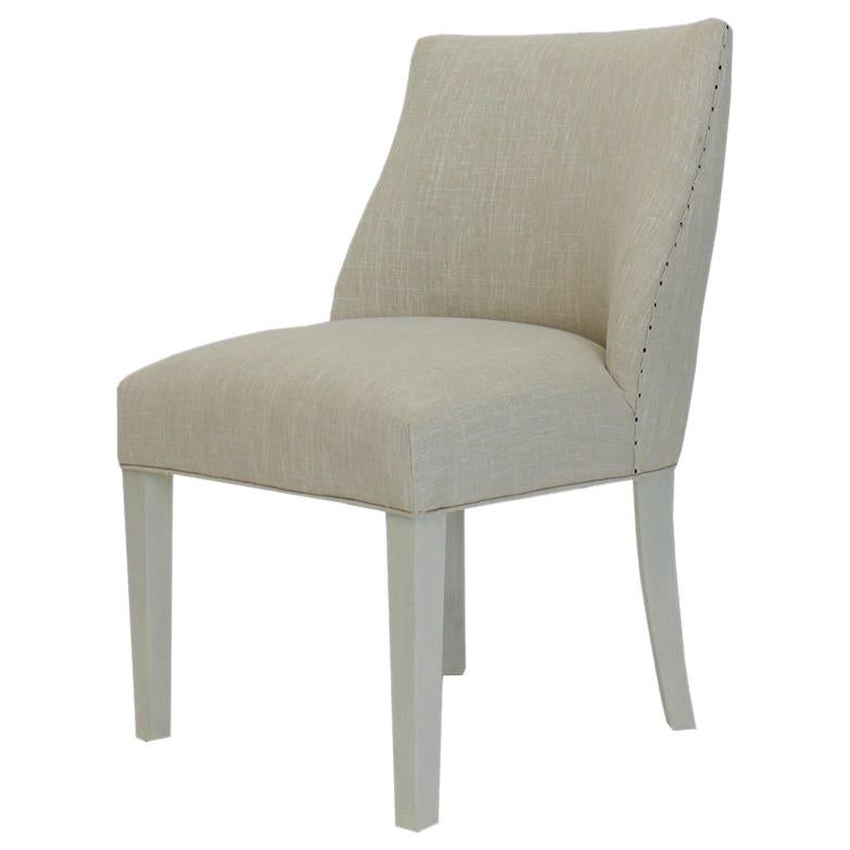 Modern Customizable Dining Room Chair For Sale