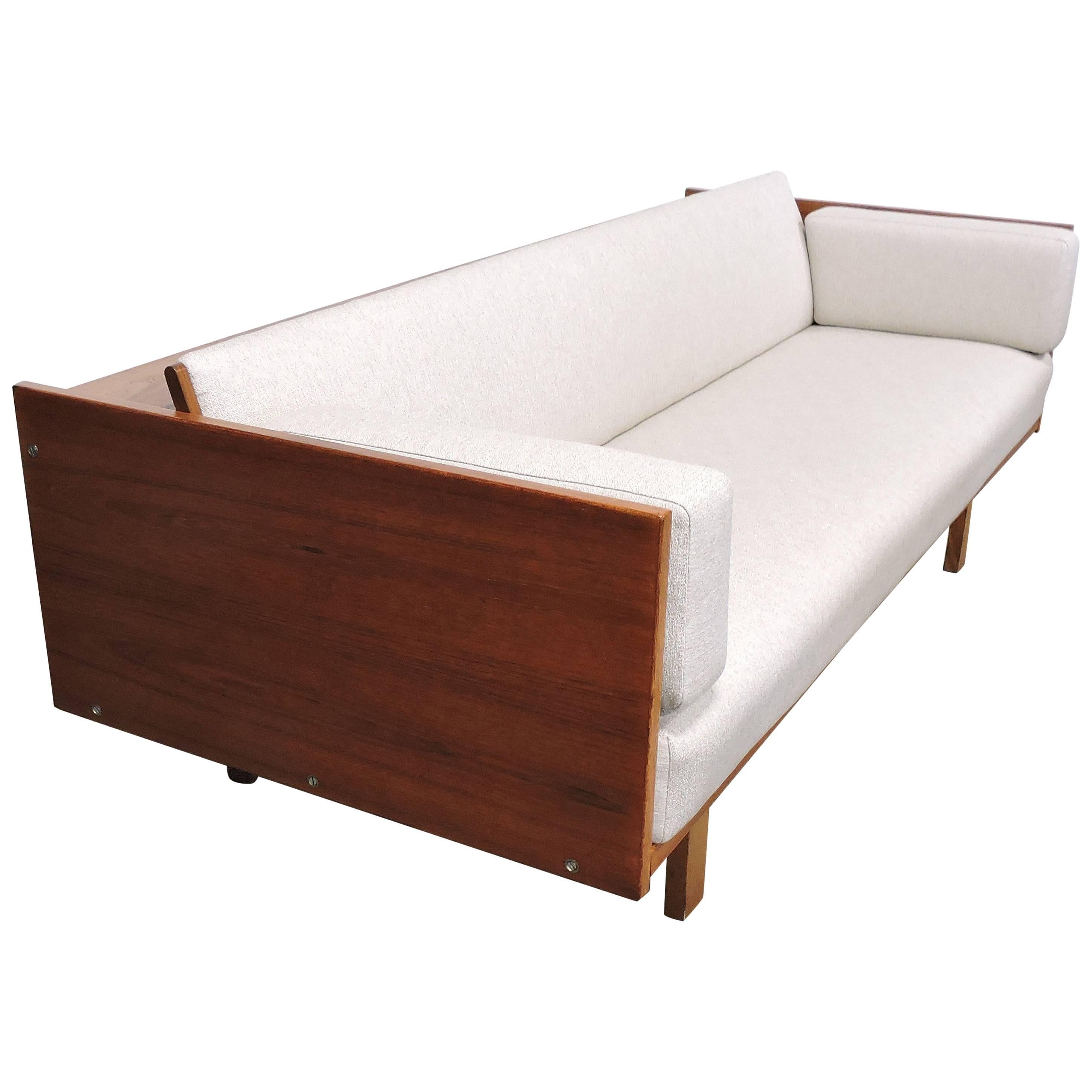 Hans Wegner Danish Modern Teak Daybed Sofa GETAMA Model 259