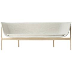 Tailor Lounge Sofa by Rui Alves in Natural Oak with Fabric or Leather Upholstery