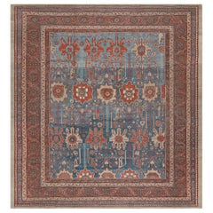 Hand-Woven Late 19th Century Wool Bakhshaish Rug from North West Persia