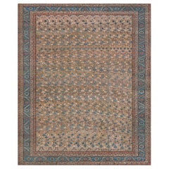 Late 19th Century Hand-Woven Wool Bakhshaish Rug from North West Persia