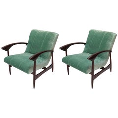 Pair of Brazilian 1960s Armchairs