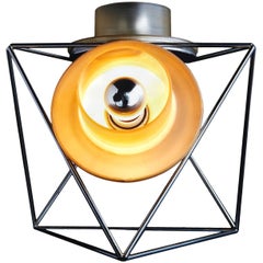 Vintage "Poliedra" Lamp by Felice Ragazzo