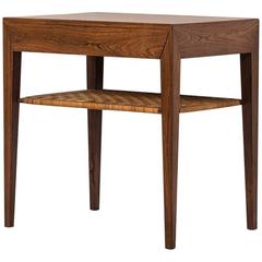 Severin Hansen Bedside Table by Haslev Møbelsnedkeri in Denmark 4