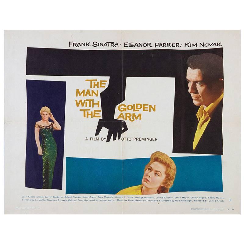 "The Man With The Golden Arm" Film Poster, 1955 For Sale