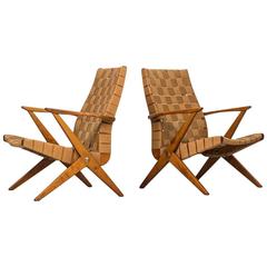 Bengt Ruda Easy Chairs by Nordiska Kompaniet in Sweden 11