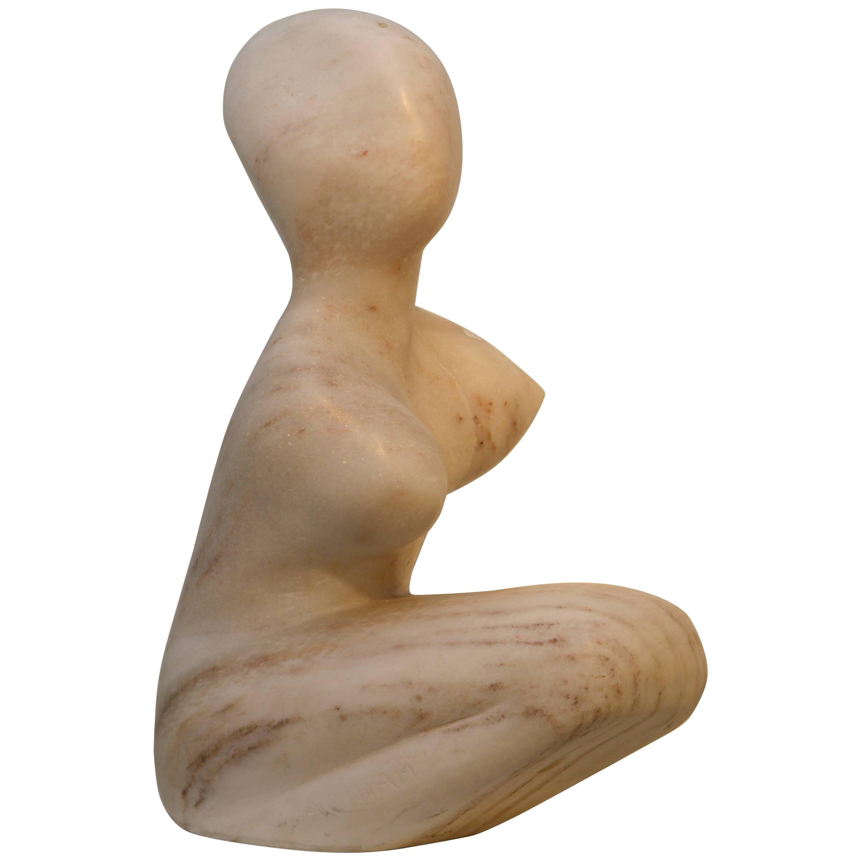 "Aurore" Marble Sculpture by Achiam