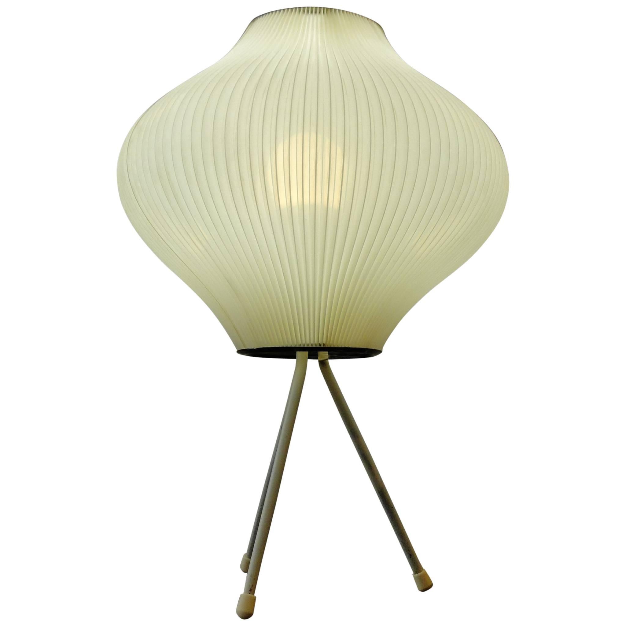 Paris French Tripod Table Lamp by Rispal For Sale