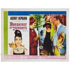 Vintage "Breakfast At Tiffany's" Film Poster, 1961