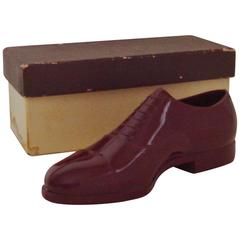 American Mid-Century Salesman Sample Plastic the Rand Shoe with Original Box