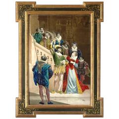 T. Leroy 19th Century French Enamel on Porcelain Plaque 4
