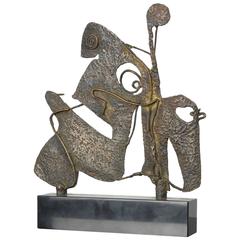 Abstract Bull Sculpture after Picasso 2