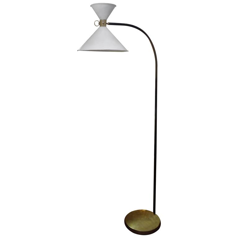 French Maison Lunel Floor Lamp With Articulating Shades For At French Maison Lunel Floor Lamp With Articulating Shades For