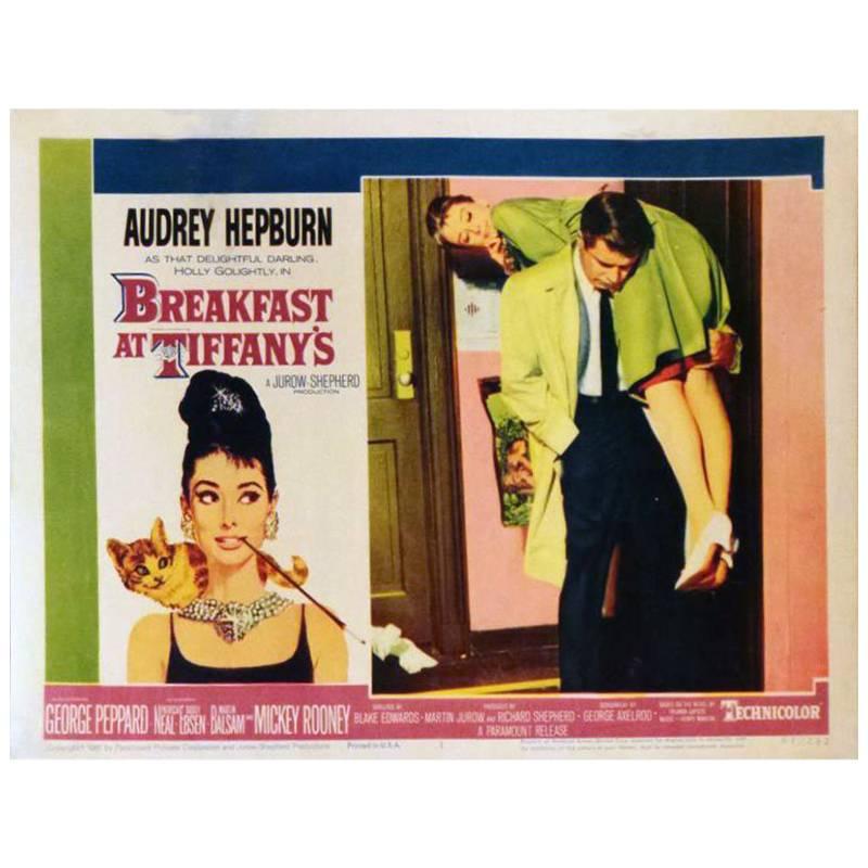 "Breakfast at Tiffany's", Poster, 1961 For Sale