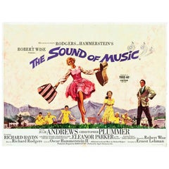 Vintage "The Sound Of Music" Film Poster, 1965