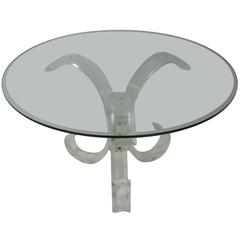 Mid-Century Lucite Dining Table 12