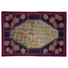 Art Deco Rug, French 12