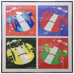 Limited Edition Giclee Print Porsche 906 by Billy Couch 8