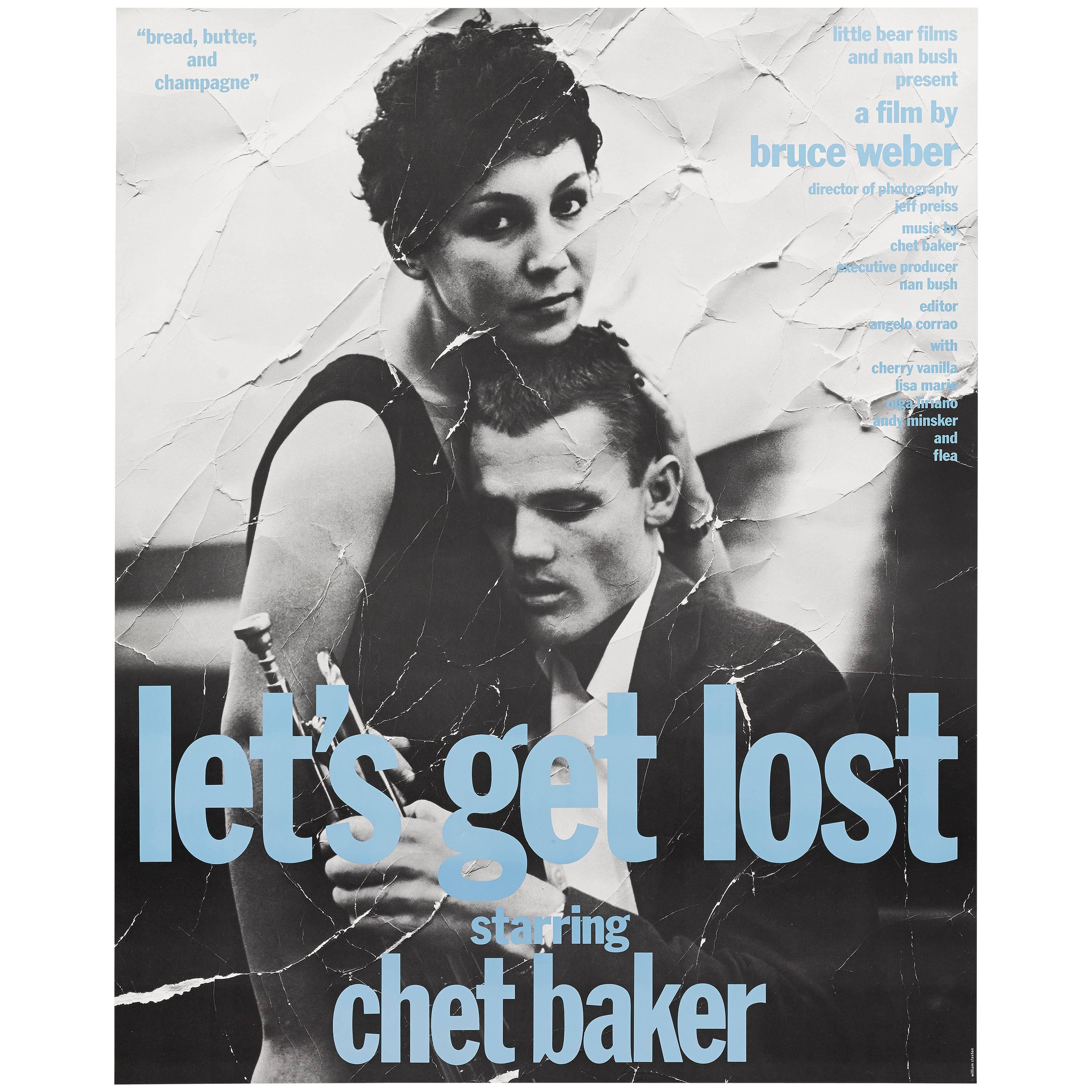 "Let's Get Lost" Original US Film Poster For Sale